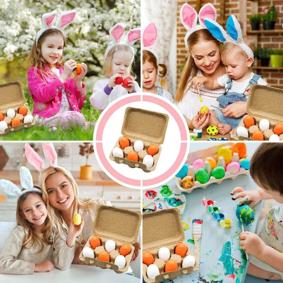 Montessori Wooden Eggs Play Set_learnlarkmontessori