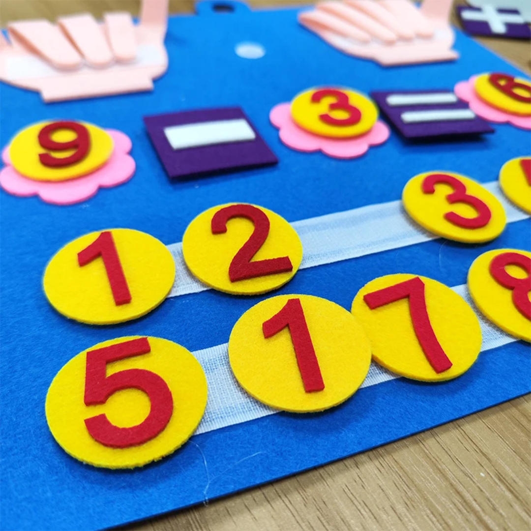 Montessori Counting Math Busy Board_learnlarkmontessori