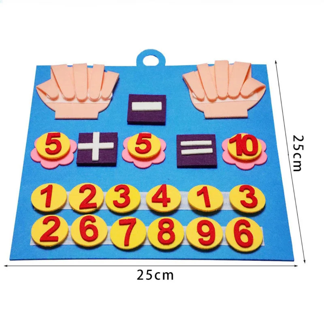 Montessori Counting Math Busy Board_learnlarkmontessori