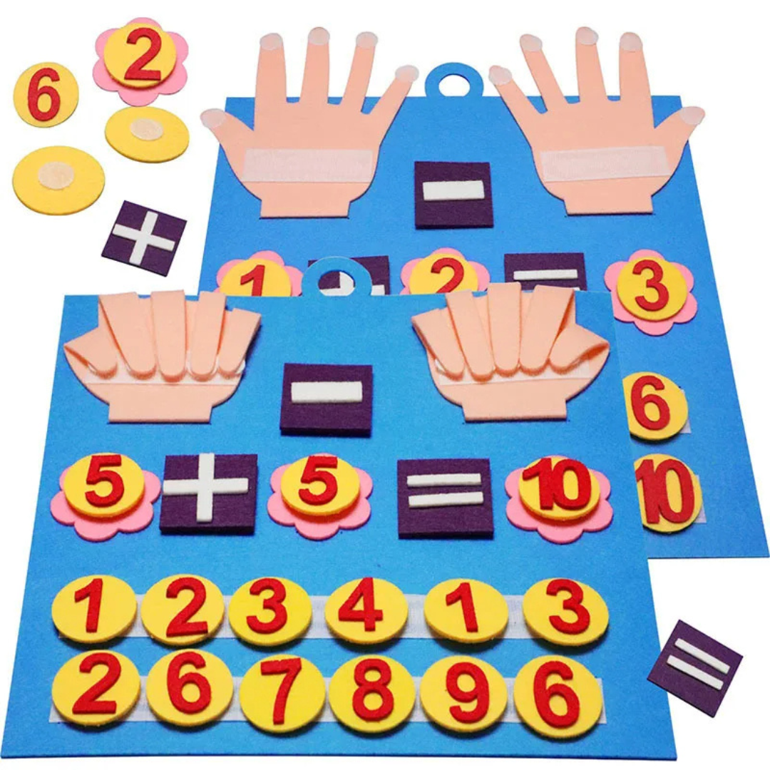 Montessori Counting Math Busy Board_learnlarkmontessori