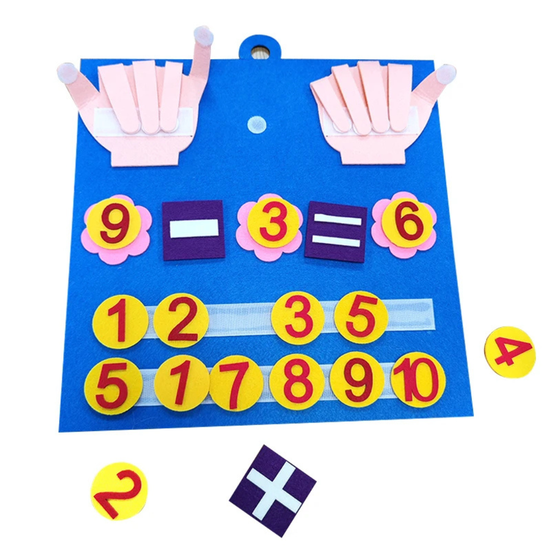 Montessori Counting Math Busy Board_learnlarkmontessori