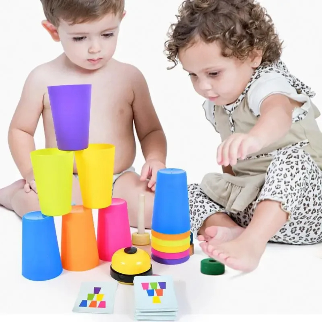 Stack Cup Game Educational Toy_learnlarkmontessori