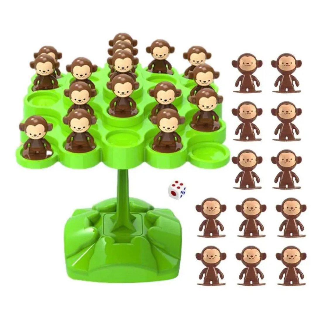 Balancing Monkey Tree Game – Montessori Math & Puzzle Toy for Creative ...