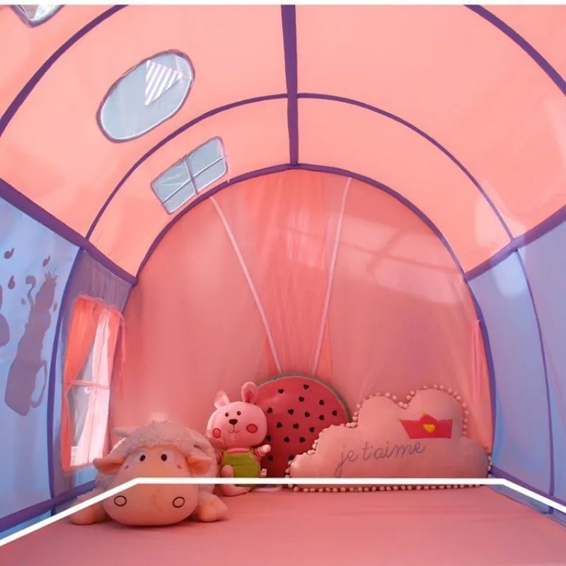 Large Kids Play House Tent – Indoor Castle with Window for Boys & Girls - LearnLark Montessori