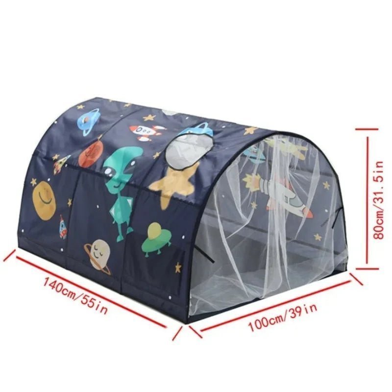 Large Kids Play House Tent – Indoor Castle with Window for Boys & Girls - LearnLark Montessori