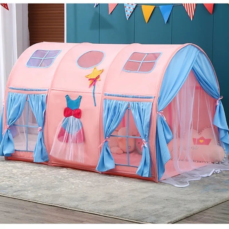 doll house tent Large Kids Play House Tent – Indoor Castle with Window for Boys & Girl